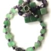 Fluorite and Amethyst Chunky Necklace