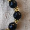 Black Agate Stretchy Bracelet - Image 4