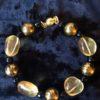 Citrine and Black Agate Earrings - Image 4