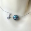 Abalone Memory Wire Necklace - Image 3
