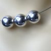 Silver Bead Memory Wire Necklace - Image 2