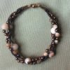 Druzy and Shell Pearl Twist Necklace - Image 2