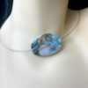 Agate Memory Wire Necklace