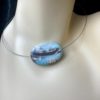 Agate Memory Wire Necklace - Image 3