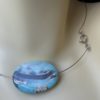 Agate Memory Wire Necklace - Image 5