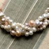 Plaited Freshwater Pearl Necklace - Image 3