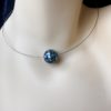 Abalone Memory Wire Necklace