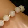 White Quartz Stretchy Bracelet - Image 3