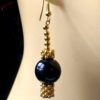 Black and Gold Stretchy Bracelet - Image 4