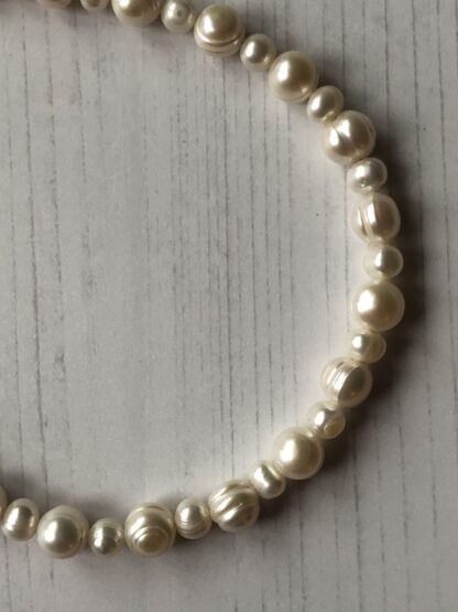Image for Creamy white pearl necklace 4