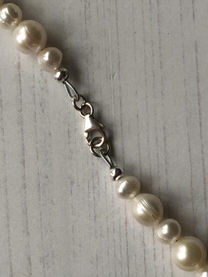 Image for Creamy white pearl necklace 5