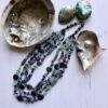 Image for Angelite and shell pearl necklace 1