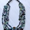 Image for Fluorite and peacock pearl necklace 2