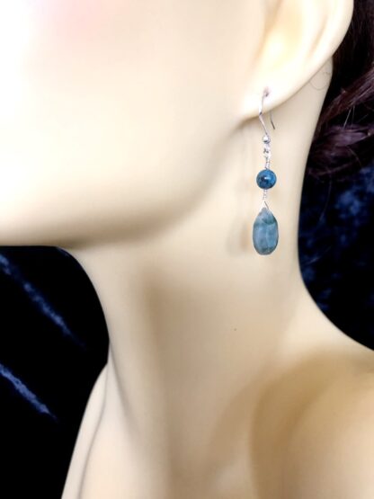 Image for chrysocolla earrings 2