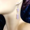 Image for pale pink quartz earrings 1