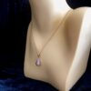 Image for pear shape metallic gold freshwater pearl pendant 3