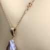 Image for metallic gold freshwater pearl pendant pendant 5