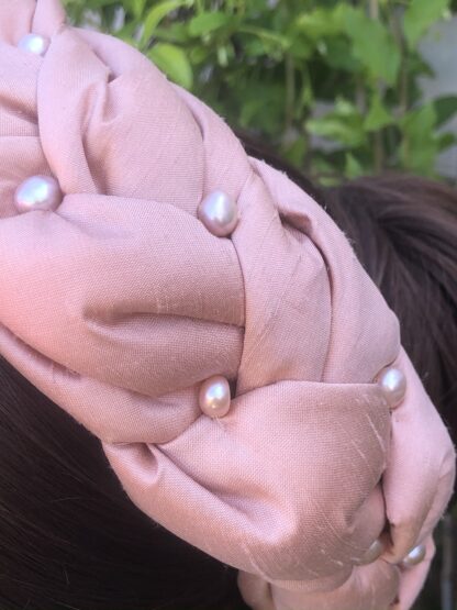 Image for silk and plaited headband 2