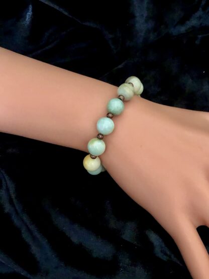 Image for Cappuccino agate bracelet 4