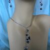 Image for moonstone and pearl pendant and earrings