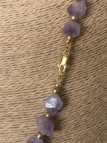 Image for Fluorite and Amethyst necklace 2