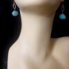 Image for Amazonite Paperclip Earrings 1