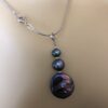 Image for Peacock Pearl Coin Pendant 4