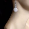 Image forBurmese Jadeite Coin Earrings 1