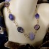 Image for Mother of Pearl and Amethyst necklace 6