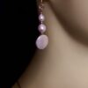 Image for Shell Pearl Coin Earrings 3
