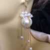 Image for Statement shell pearl earrings 3