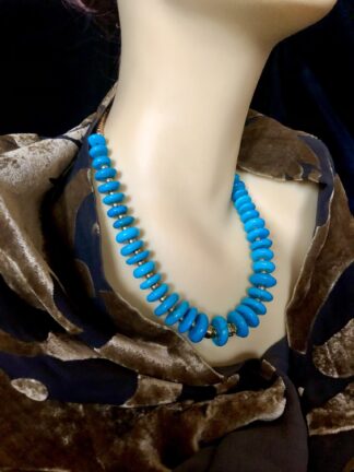 Image for Blue Magnesite Necklace 2
