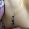 Image for Silvery Waterfall Pendant 3
