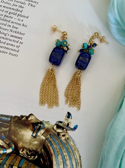 Image for Cleo Chain Earrings 1